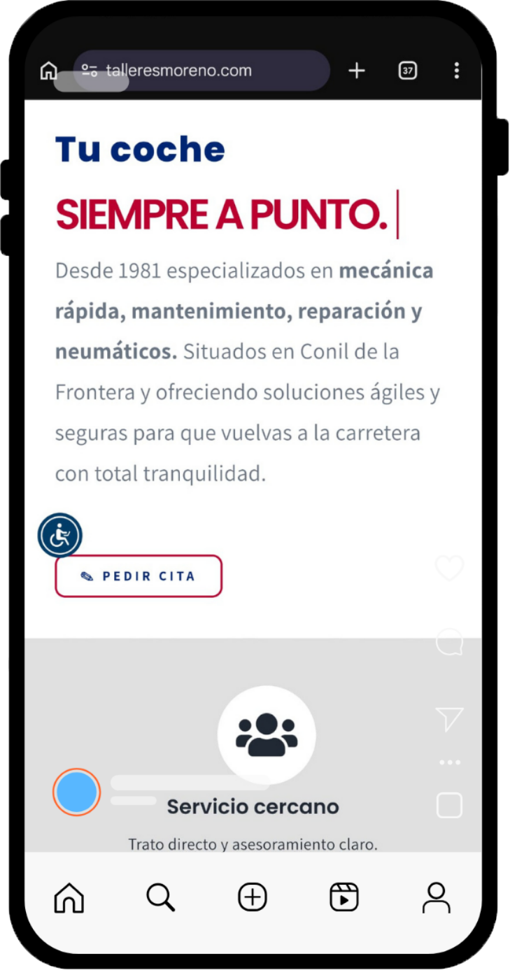 Teléfono Talleres Moreno